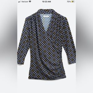 V-neck blouse by 41 Hawthorn